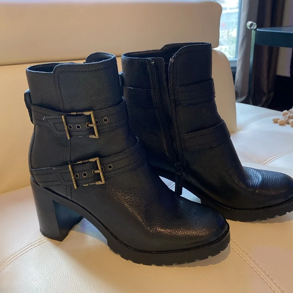 Cole Haan Foster Buckle Bootie Size 7.5 - Picture 9 of 16